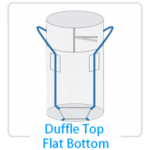 7.Duffle Top Flat Bottom