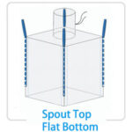 u panel spout top flat bottom