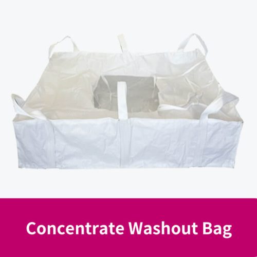 concrete washout bag